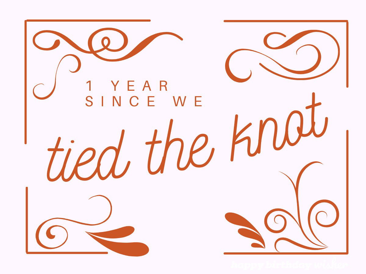 1st anniversary wishes