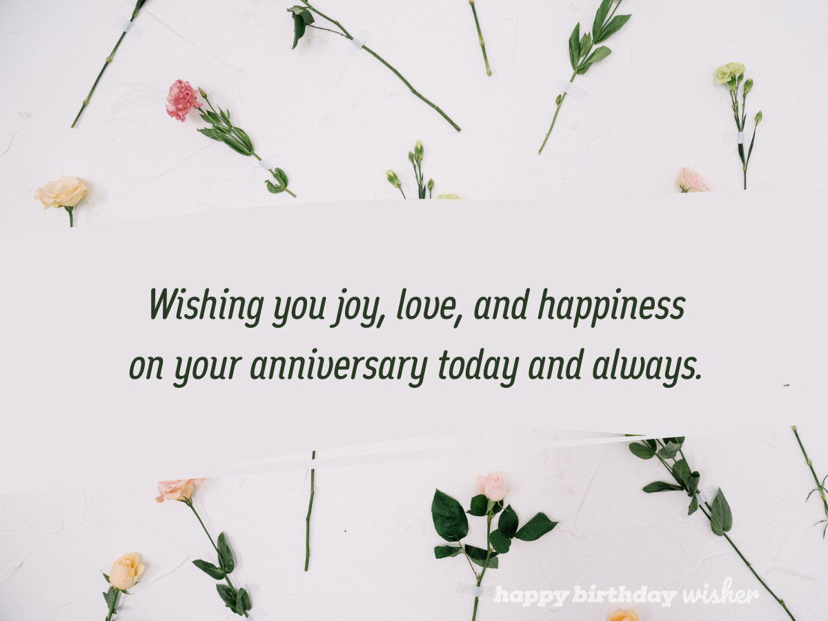 anniversary wishes