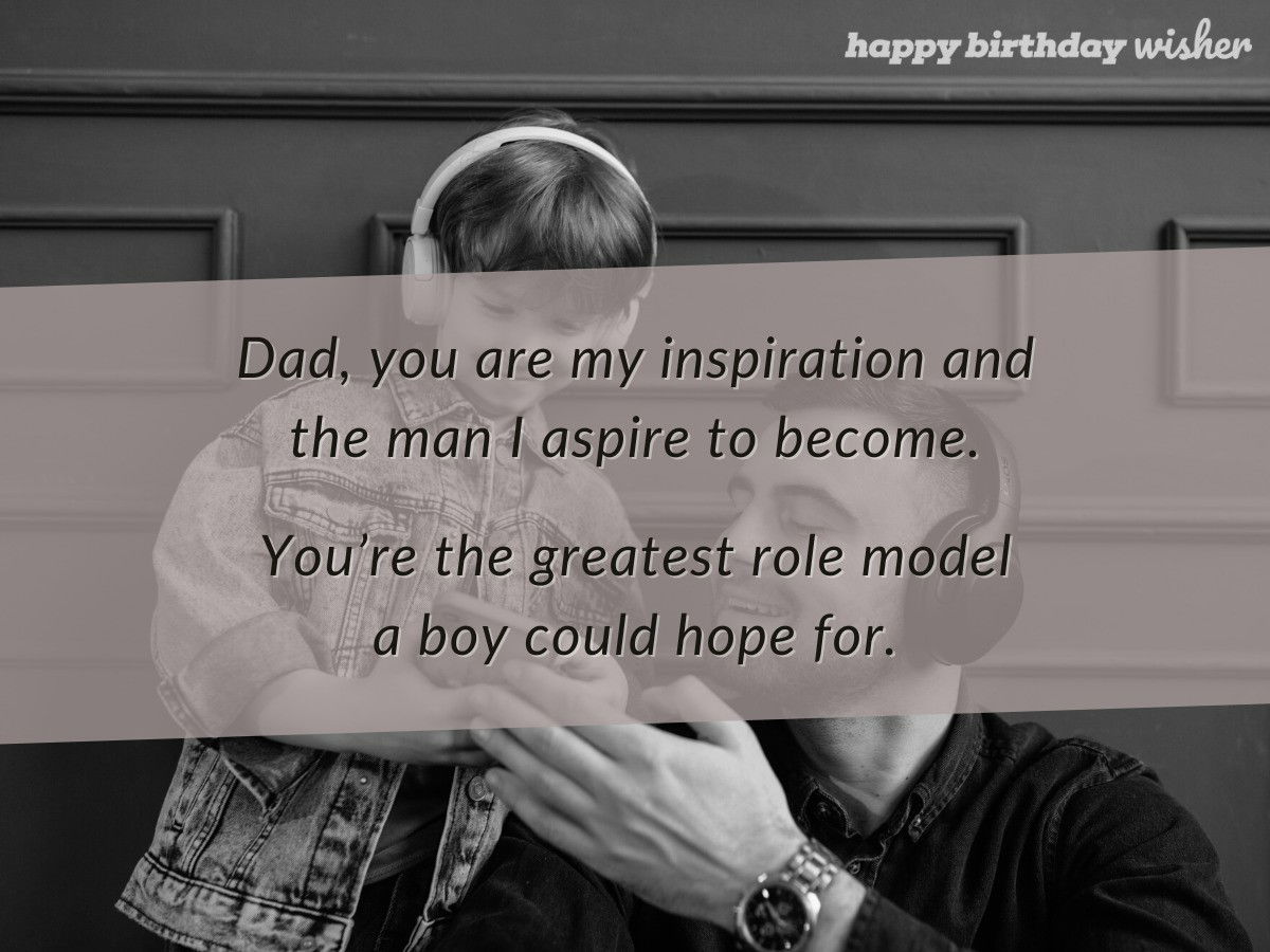 fathers day wishes - inspirational dad quote