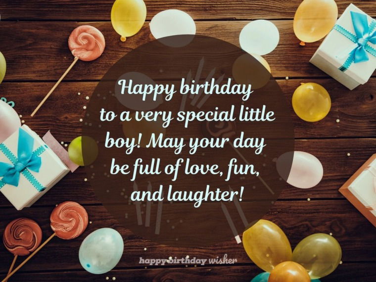 Happy Birthday To A Very Special Little Boy Happy Birthday Wisher