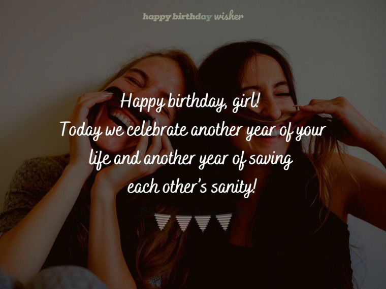 Happy Birthday To My Sanity saving Friend Happy Birthday Wisher