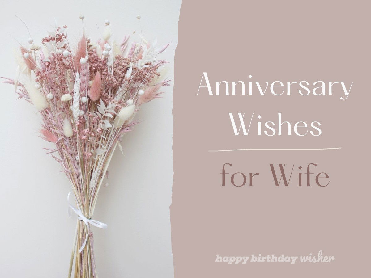anniversary wishes for wife