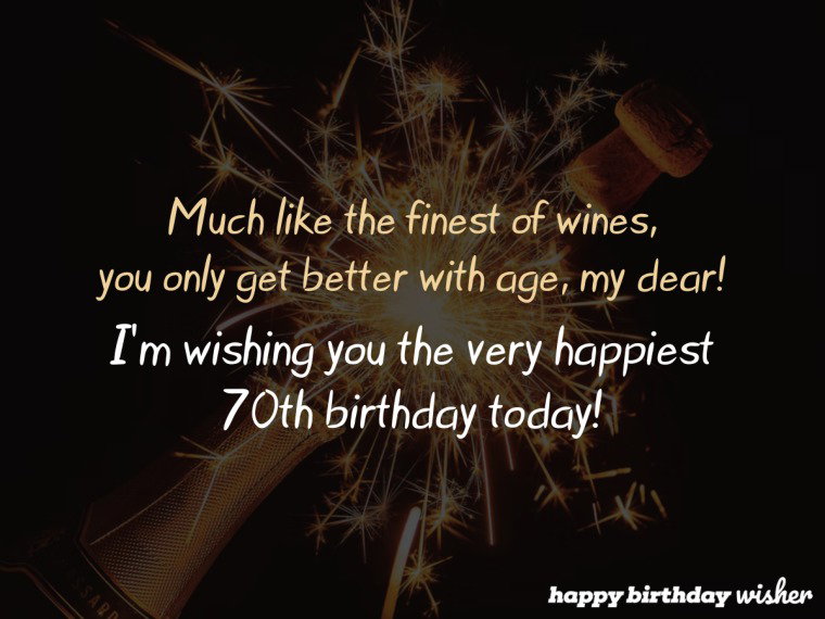 Like A Fine Wine You Get Better With Age Happy Birthday Wisher
