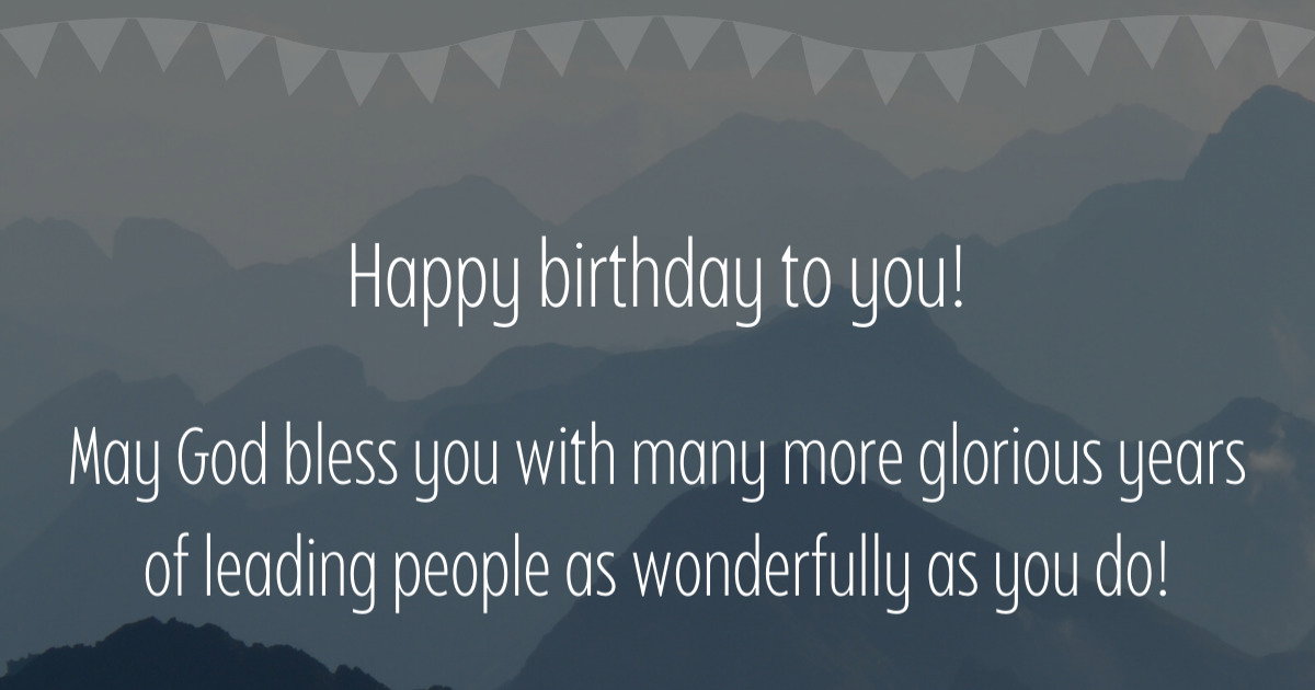 May God bless you for showing the way - Happy Birthday Wisher, by Pensador