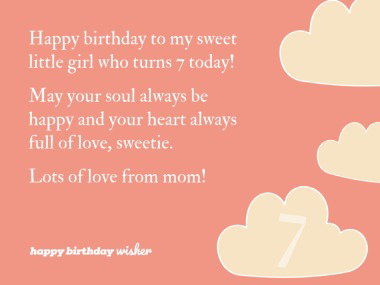 Happy 7th Birthday Wishes For 7 Year Olds Happy Birthday Wisher By 